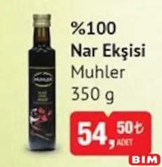 MUHLER %100 NAR EKŞİSİ 350 G